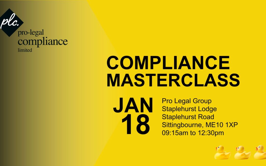 Success Through Compliance Masterclass